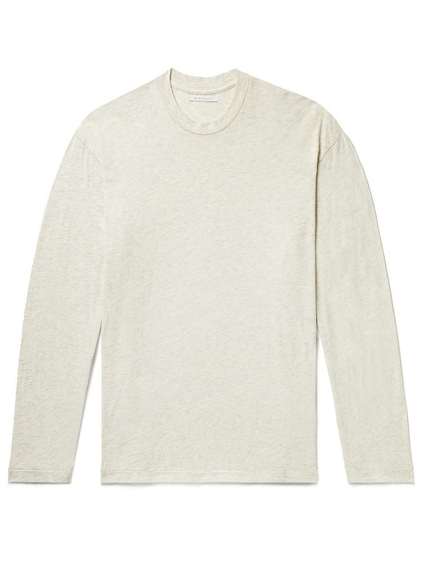 Photo: John Elliott - Interval Cotton-Blend Jersey T-Shirt - Gray