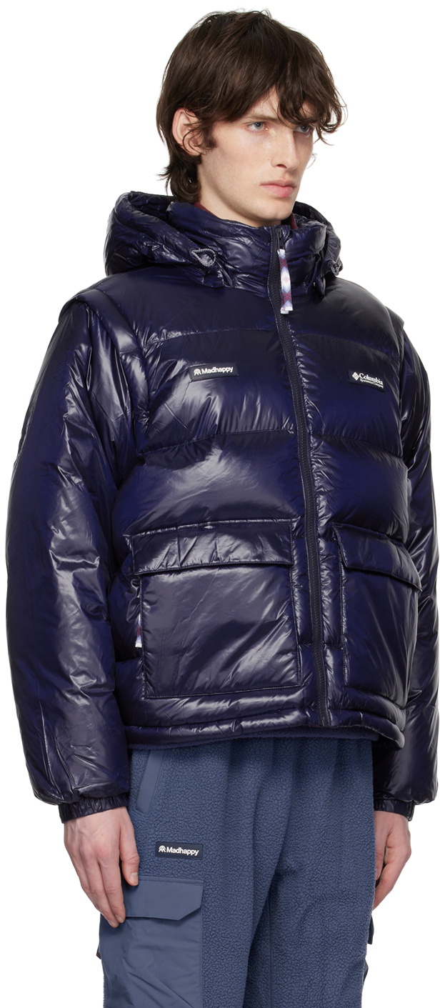 Madhappy Navy Columbia Edition Down Jacket Madhappy