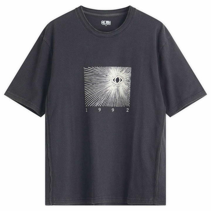 Photo: ACMH by Magic Castles Men's 1992 Printed T-Shirt in Black