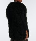 Yves Salomon Shearling vest