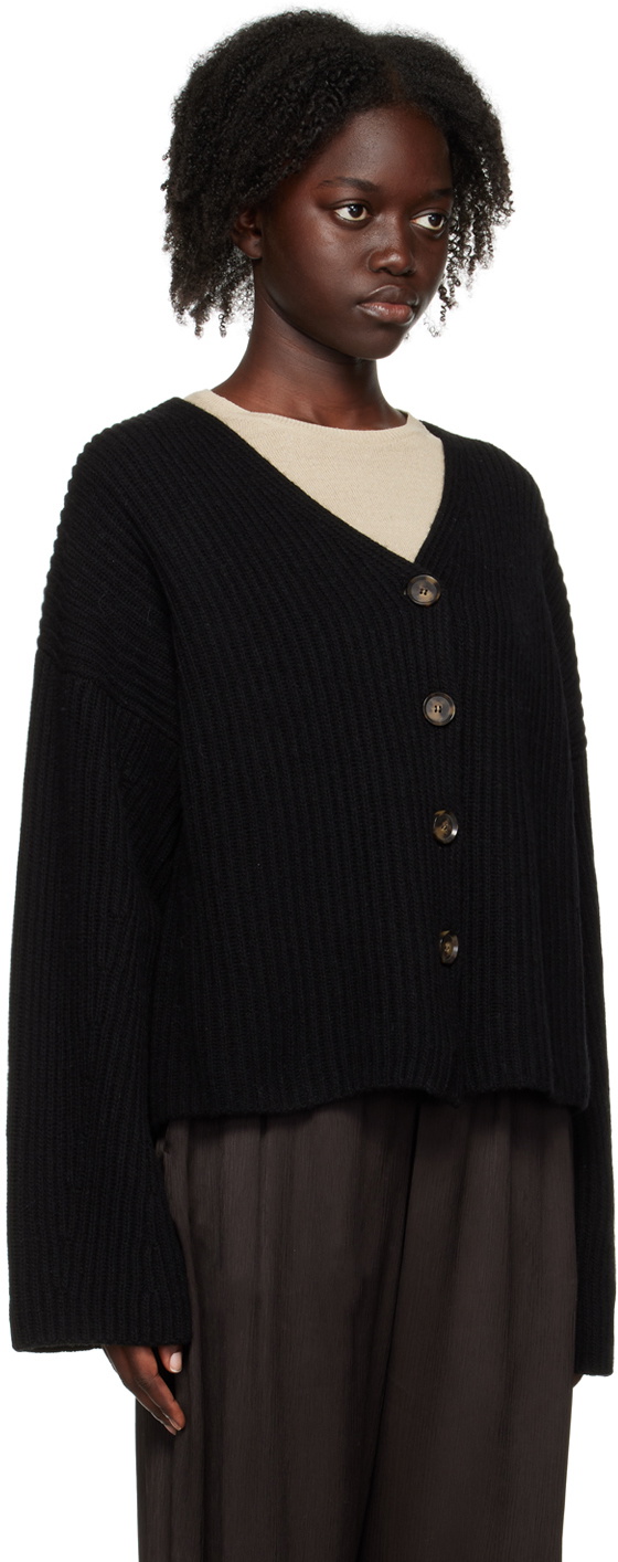 House of Dagmar Black Thelma Cardigan