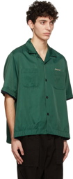 sacai Green Rayon Shirt