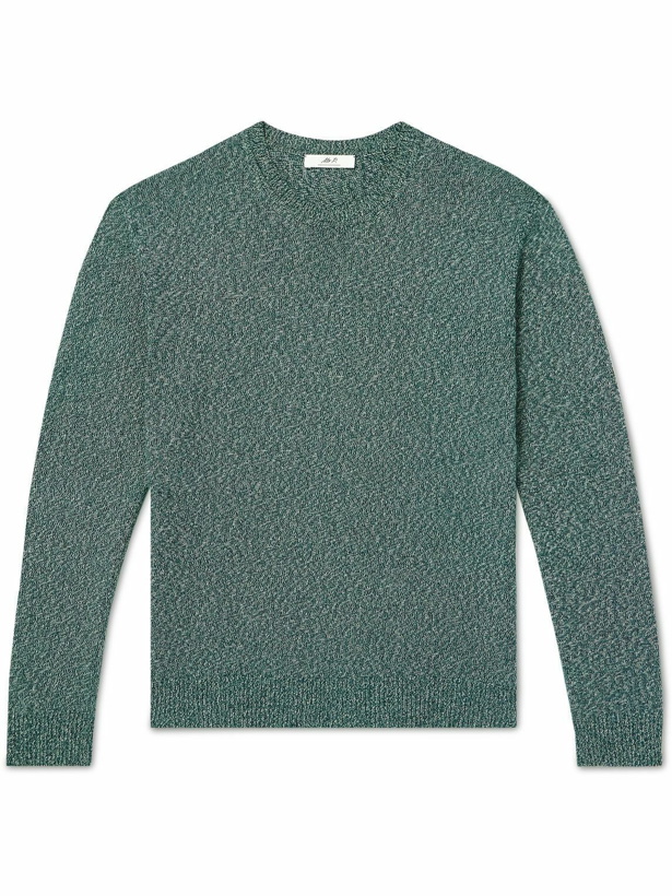 Photo: Mr P. - Cotton Sweater - Green