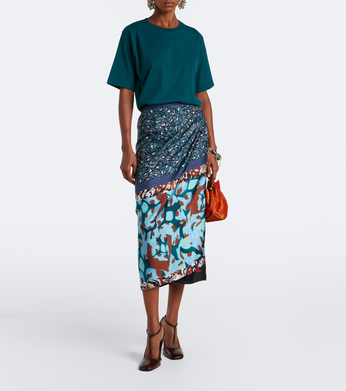 Dries Van Noten Leather wedges