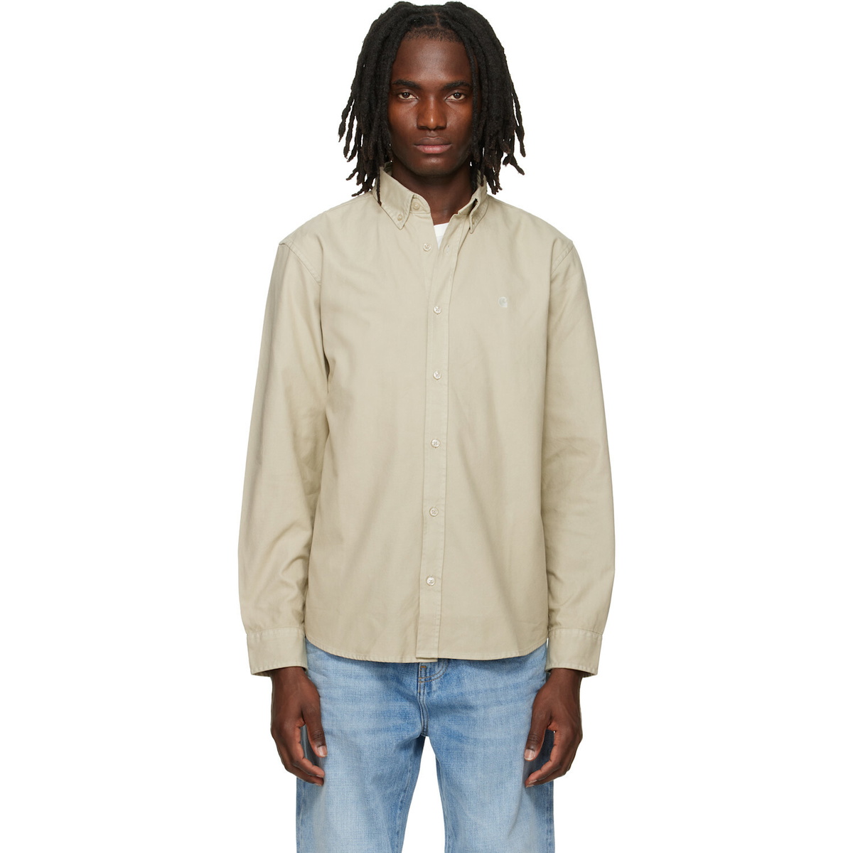 Carhartt Work In Progress Beige Bolton Shirt