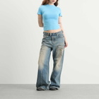SKIMS Women's Cotton Jersey T-Shirt in Water