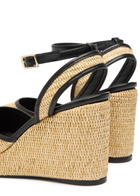 Castañer Cass Woven Wedge Espadrilles Beige