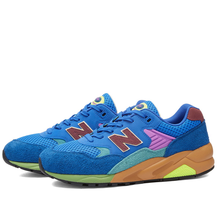 Photo: New Balance Men's MT580HSB Sneakers in Atlantic Blue