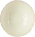 Jars Céramistes Off-White Plume Serving Bowl