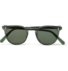 Cubitts - Herbrand Round-Frame Acetate Sunglasses - Green