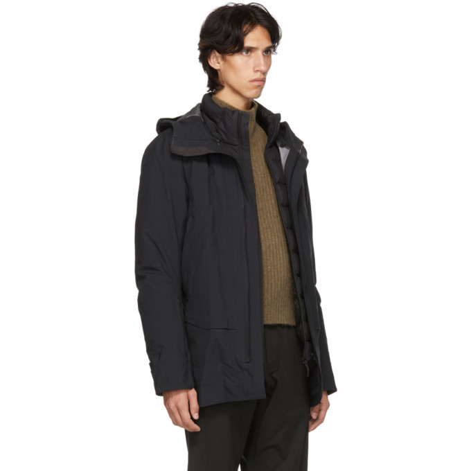 Arcteryx Veilance Black Patrol Down Coat Arc'teryx Veilance