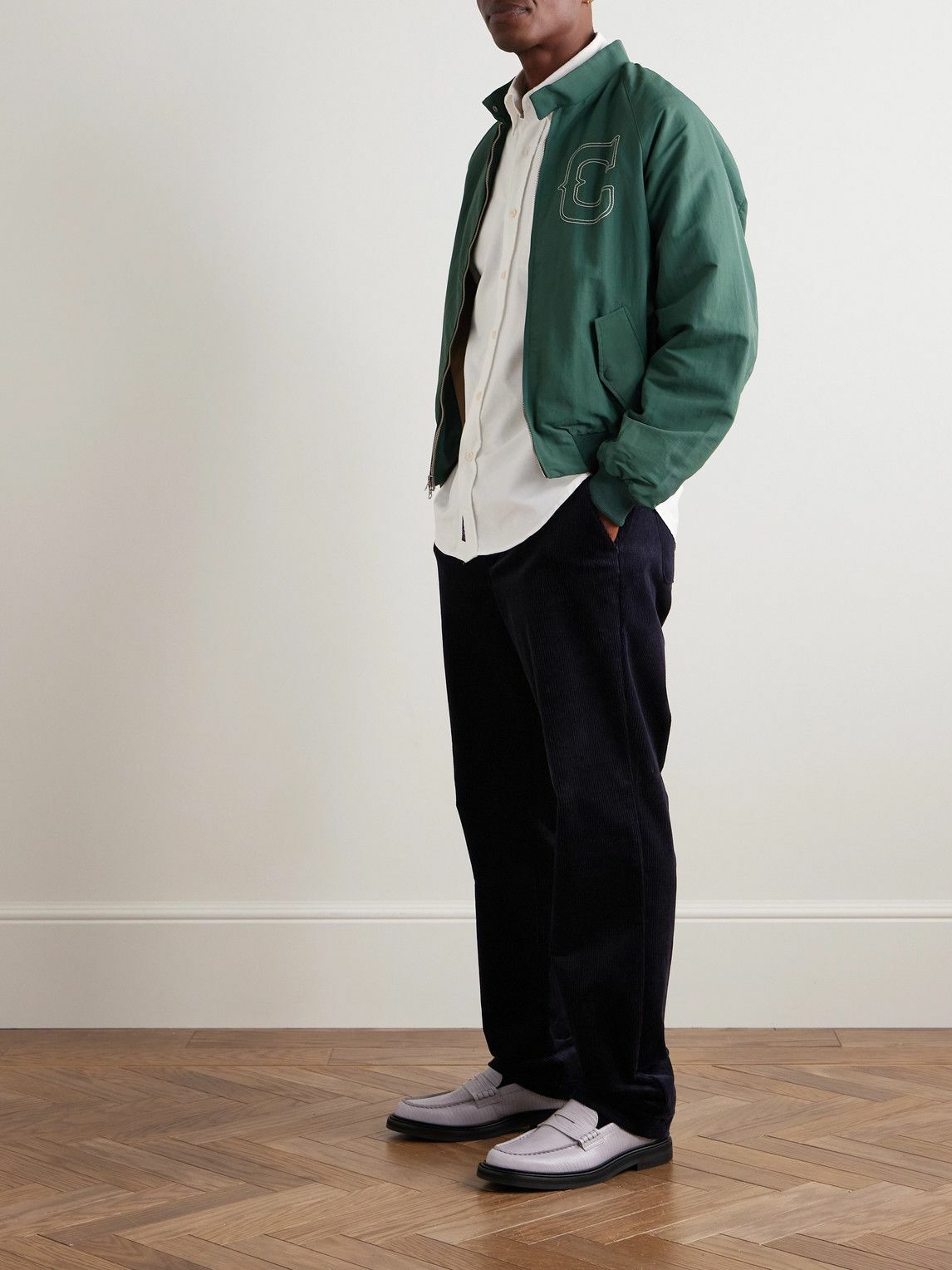 Noah - Button-Down Collar Cotton Oxford Shirt - White Noah NYC