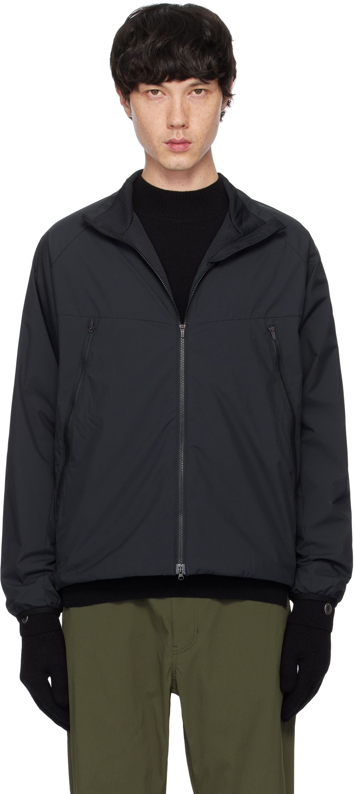 peak 2L Octa Jacket 黒 Snow Peak Men's 2L Octa Jacket in Black Snow Peak