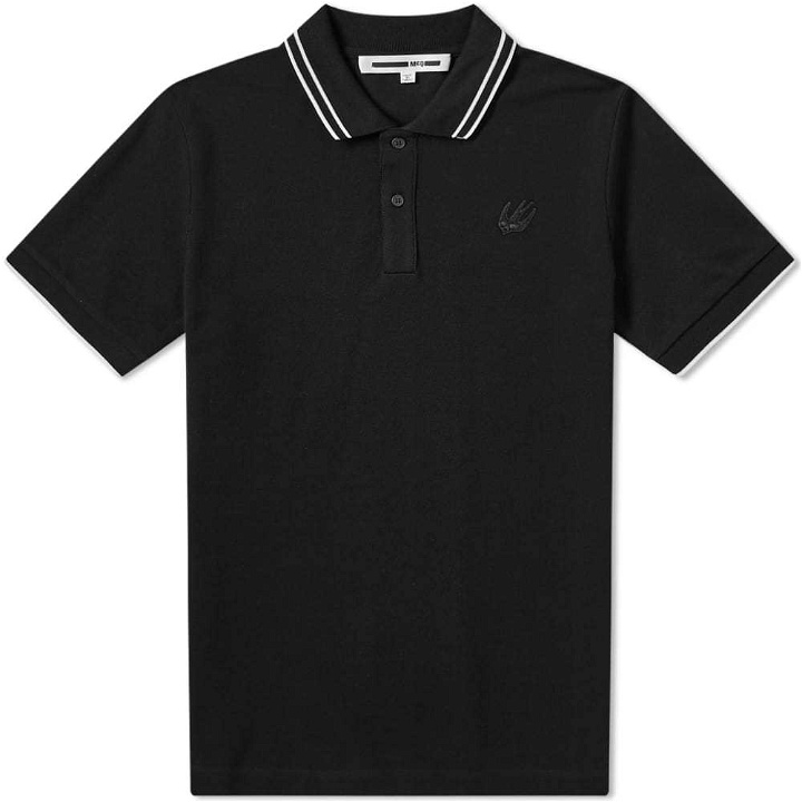 Photo: McQ by Alexander McQueen Tipped Swallow Patch Polo