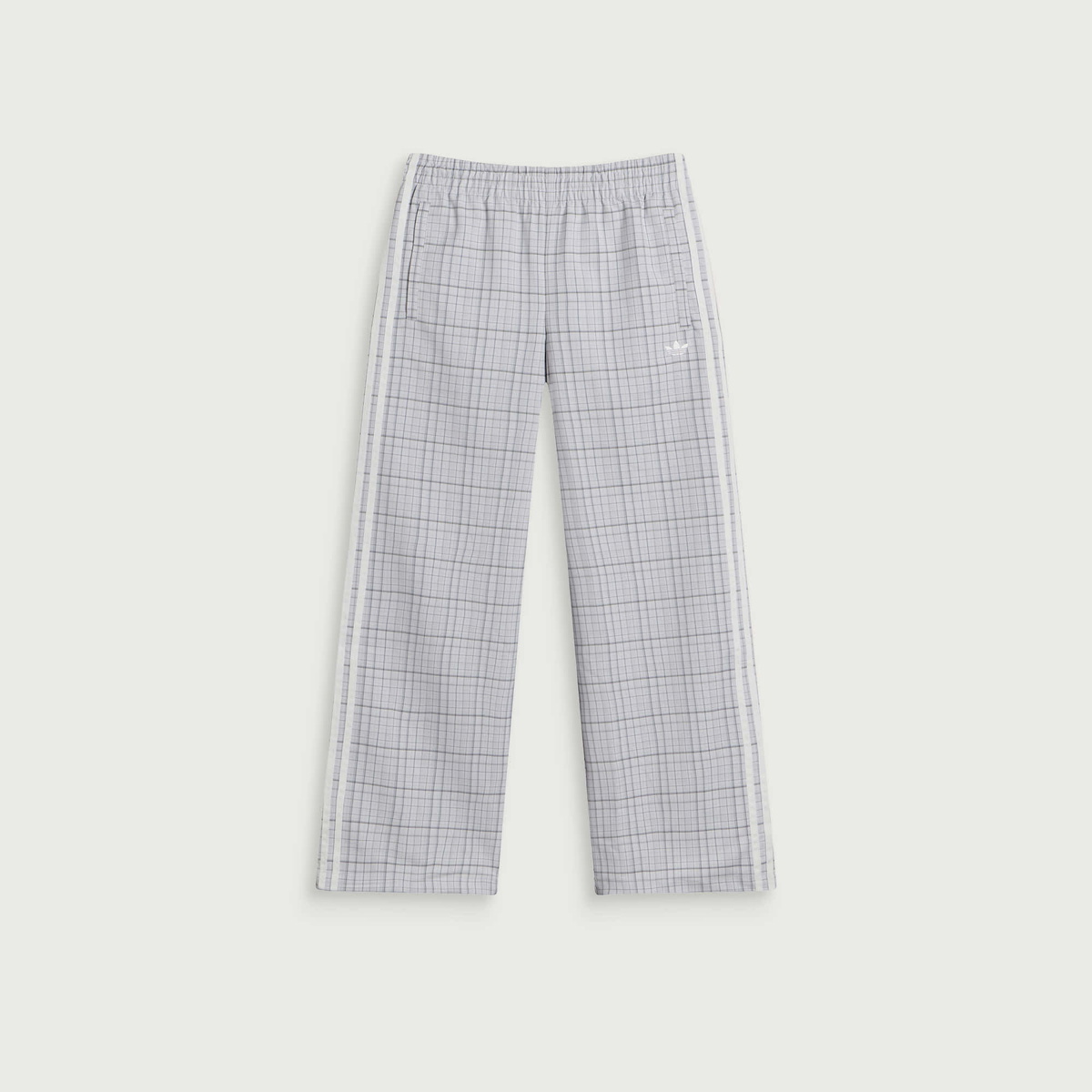 Adidas Women's Check Track Pant in Grey