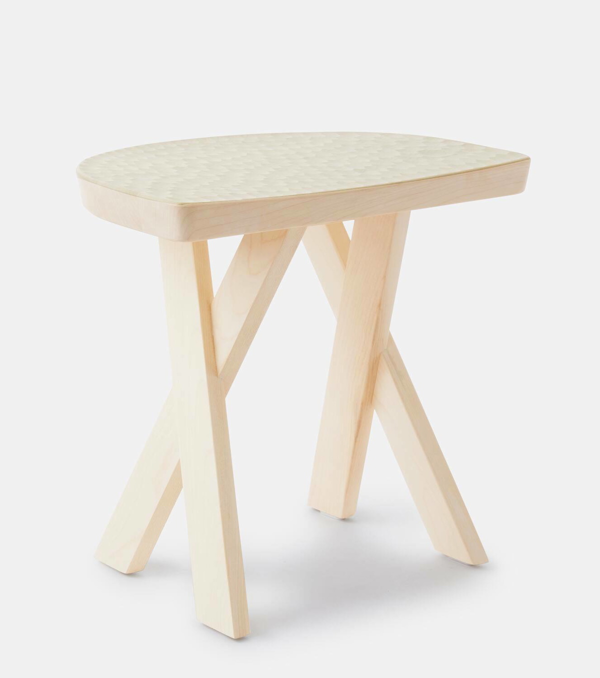 Zanat Touch Half Moon stool