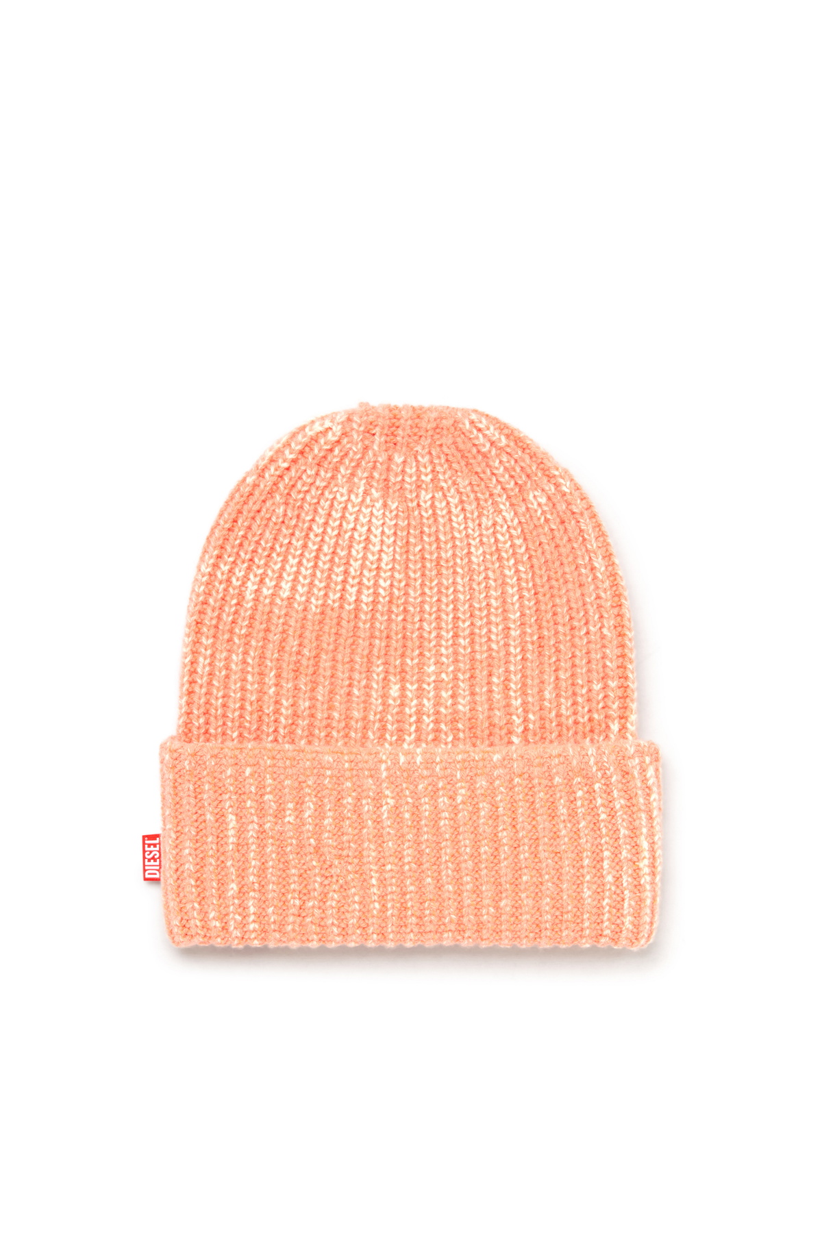 Diesel Beanie in brushed wool blend - Knit caps - Unisex - Orange