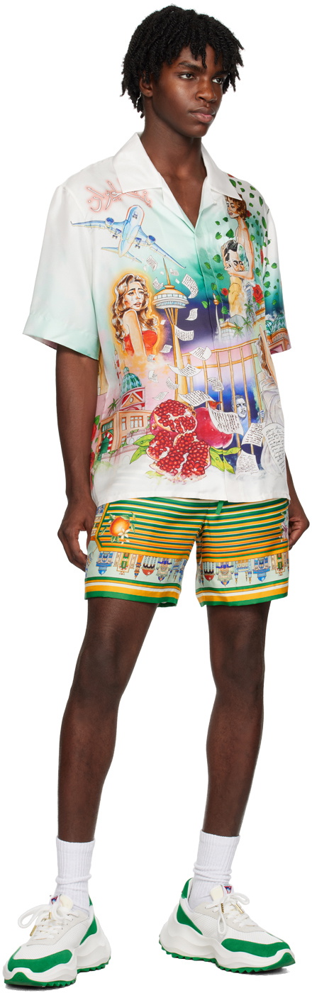 Casablanca Multicolor 'La Liaison' Shirt Casablanca