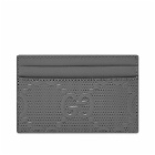 Gucci Men's GG Embossed Card Holder in Dusty Grey