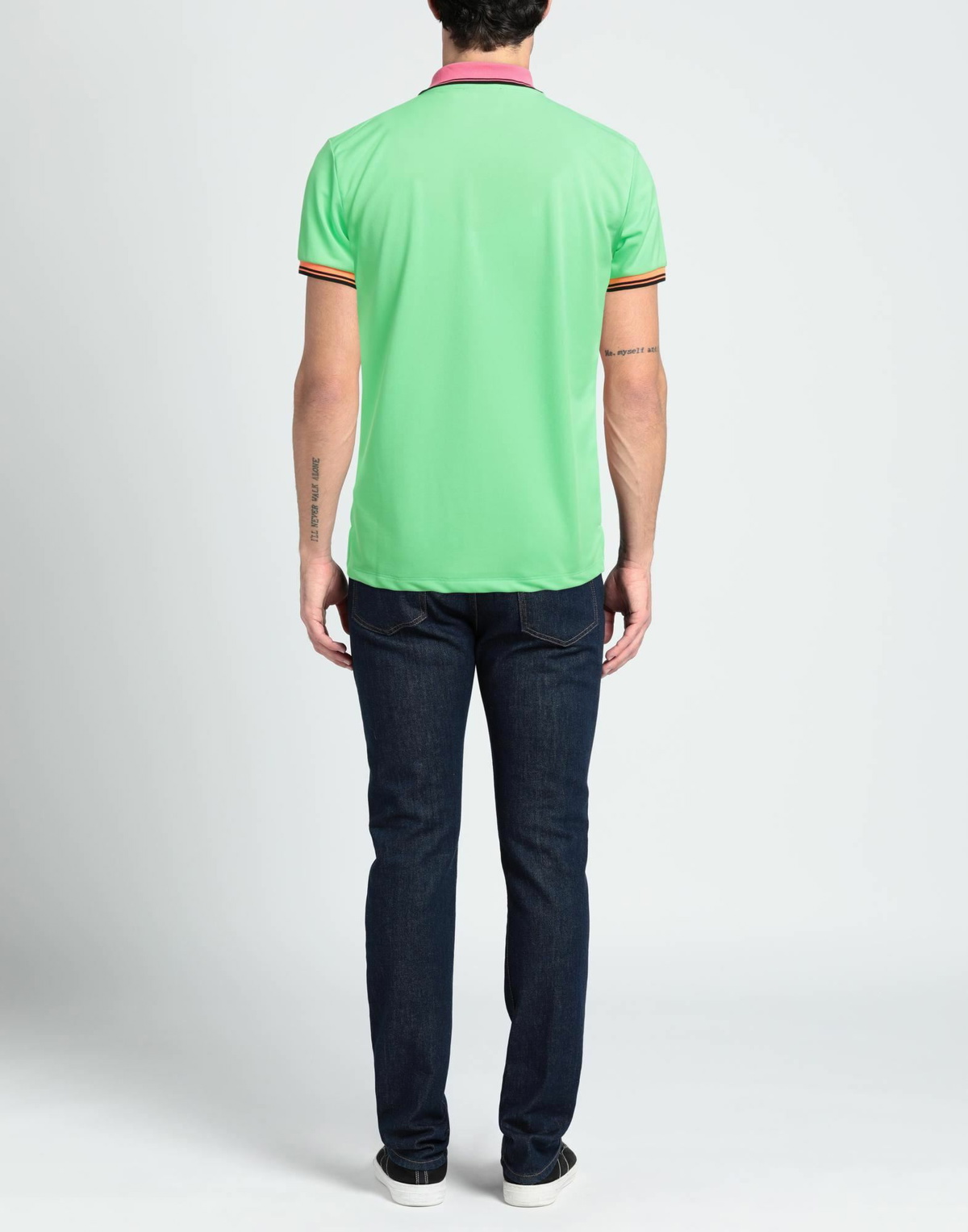 Peuterey Mens Polo shirt Lime in Green