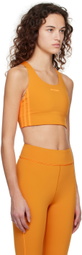 adidas x IVY PARK Orange Lace-Up Sport Bra