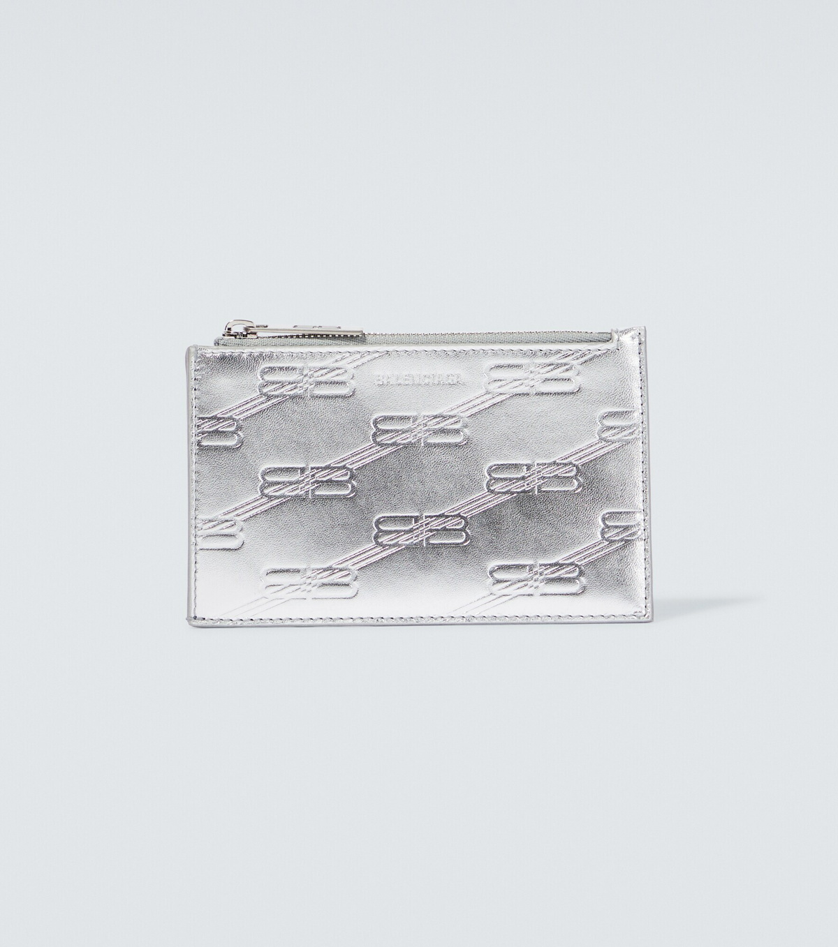 Balenciaga - Logo leather card holder Balenciaga
