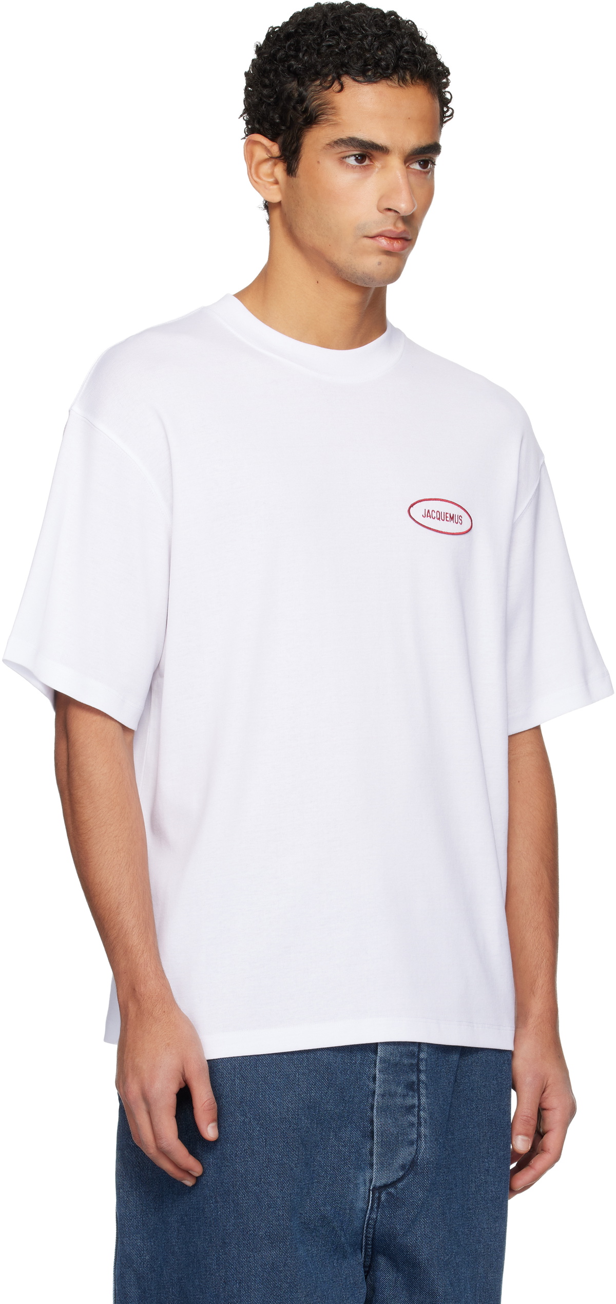 JACQUEMUS White La Croisière 'The Stazione' T-shirt Jacquemus