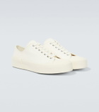 Jil Sander Cotton canvas sneakers