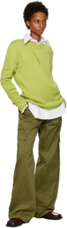 Bianca Saunders Green Tun Over Sweater