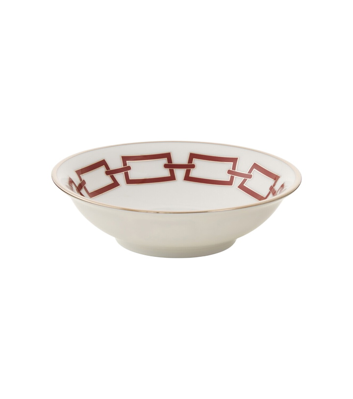 Photo: Ginori 1735 Catene porcelain fruit bowl