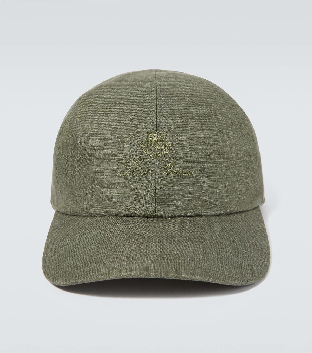 Loro Piana Logo linen hat Loro Piana