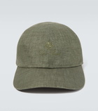 Loro Piana Logo linen hat