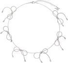 Marland Backus Silver Bow Necklace