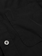 Engineered Garments - Oversized Button-Down Collar Cotton-Poplin Shirt - Black