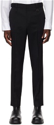 Wooyoungmi Black Tapered Trousers