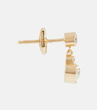 Sophie Bille Brahe - Chambre Diamant 18kt yellow gold single earring with diamonds