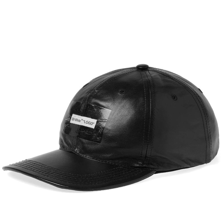 Photo: Off-White Leather Cap Black