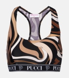 Pucci Marmo sports bra