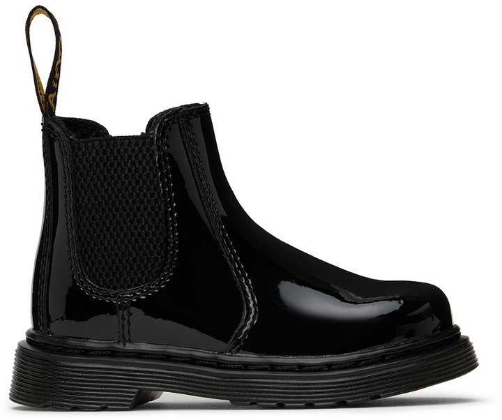 Photo: Dr. Martens Baby Black 2976 Chelsea Boots