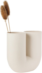 Muuto Off-White Porcelain Kink Vase