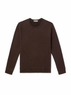 Onia - Stretch Cotton-Jersey Sweatshirt - Brown