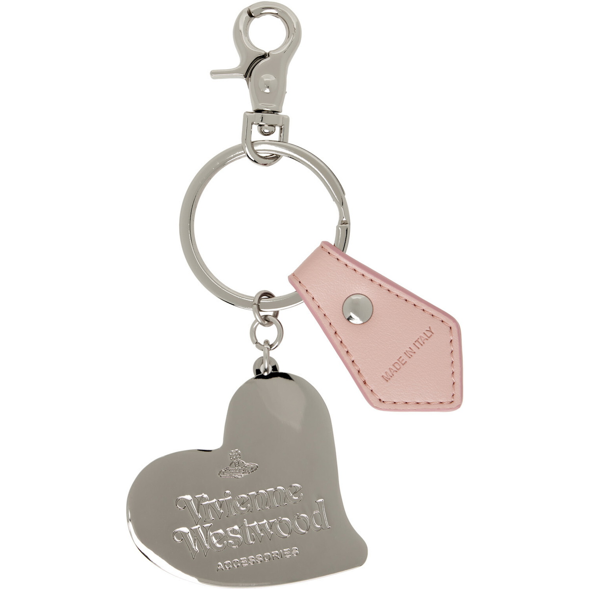 Vivienne Westwood Orb Heart Keychain