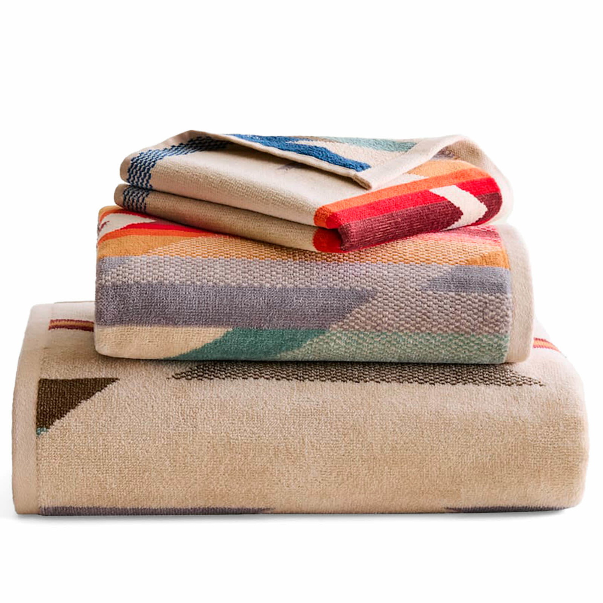Pendleton Three Piece Towel Set in Wyeth Trail 