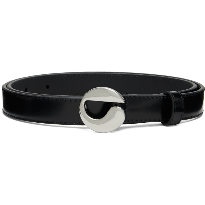 Photo: Coperni Black Logo Skinny Belt
