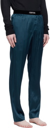 TOM FORD Blue Classic Pyjama Pants