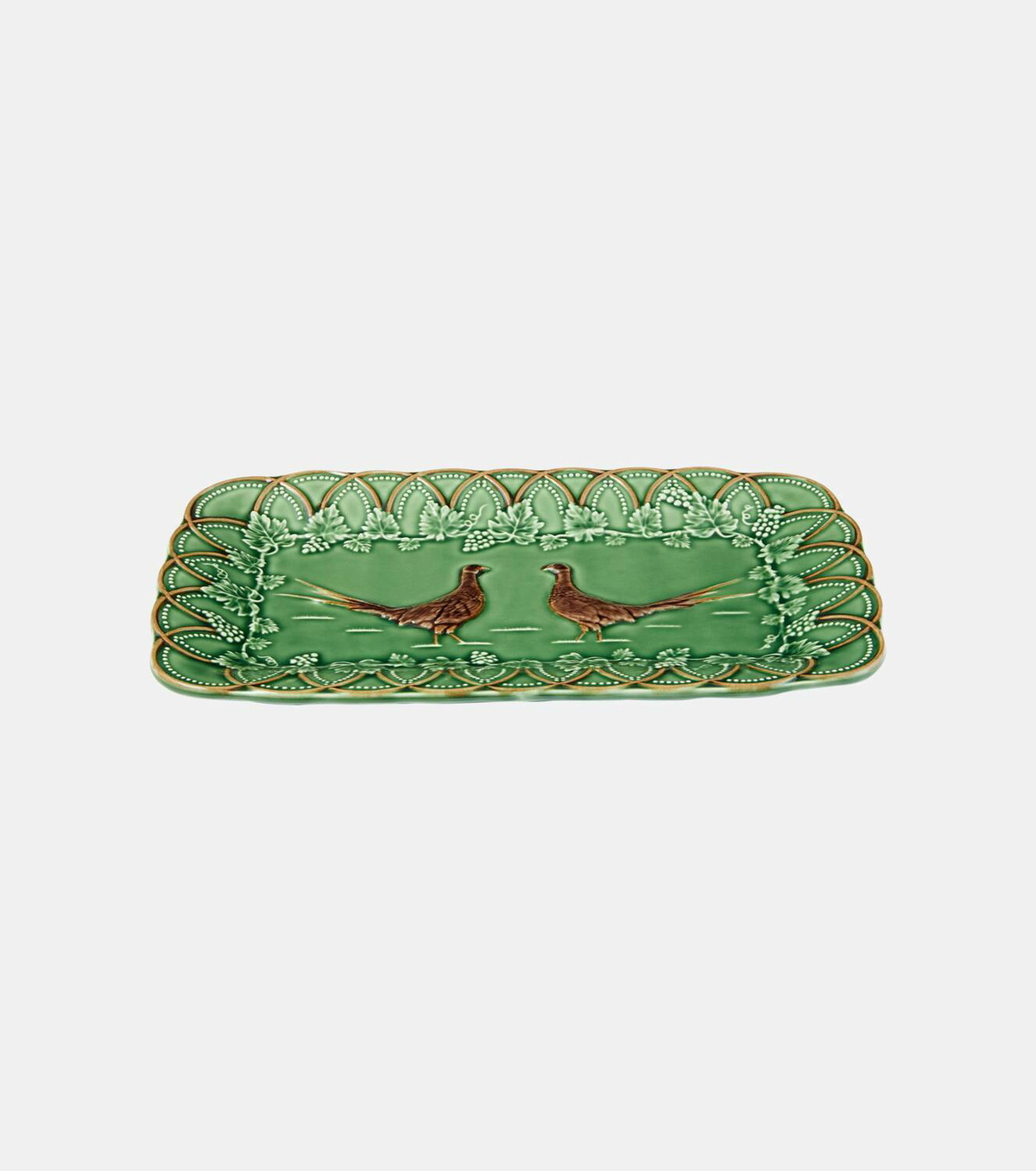 Bordallo Pinheiro Bosque Pheasant platter