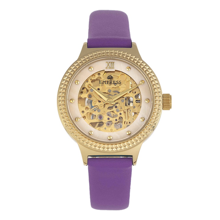 Photo: Empress Alice Automatic White Dial Ladies Watch EMPEM3205