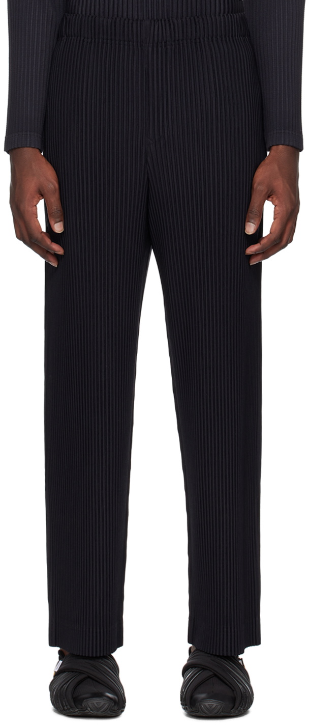 HOMME PLISSÉ ISSEY MIYAKE Brown Monthly Color January Trousers 