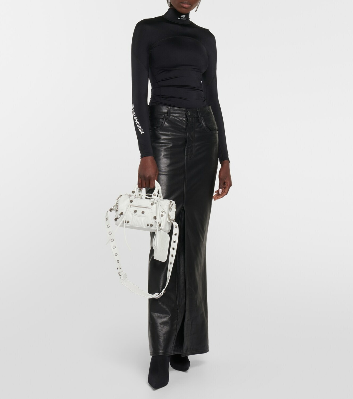 Balenciaga Le Cagole Mini leather duffel bag Balenciaga