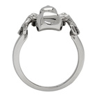 Alexander McQueen Silver Spider Ring